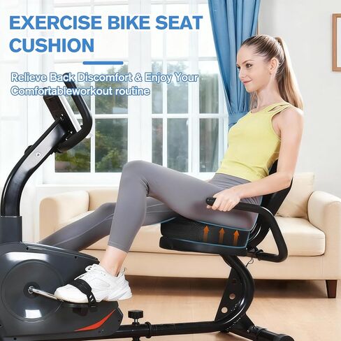 وسادة مقعد الدراجة المستلقية، وسادة مريحة لمقعد الدراجة مع غطاء قابل للغسل ومضاد للانزلاق، وسادة بساط إسفنجية عالمية لآلة التجديف in Kuwait