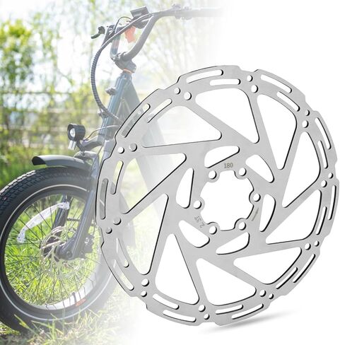 JERBOR Disc Brake Rotor for Rad Power RadRunner 2025 MaxMY25 2024-2025 RadExpand E-bike, Front and Rear Steel Disc Brake Wear Resistant Brake Rotor for Rad Power E-bike Accessories in Saudi Arabia