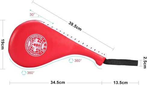 DAN&DRE Robust Kick Pad for Taekwondo Karate Kickboxing Training in Kuwait