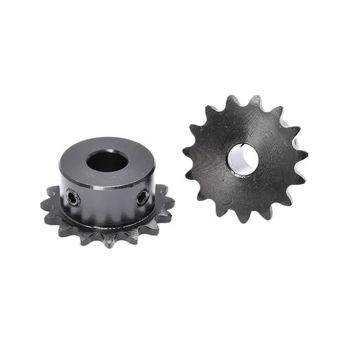 ترس ترس محرك ثقيل من الفولاذ 6 مم تتحمل عجلة ضرس صناعية محرك سلسلة محرك 04C ترس 45 # فولاذ 12-20 سن (12 سن) in Kuwait