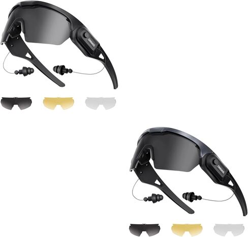 ONNAIS Shooting Glasses Black & Gunmetal Gray in Kuwait