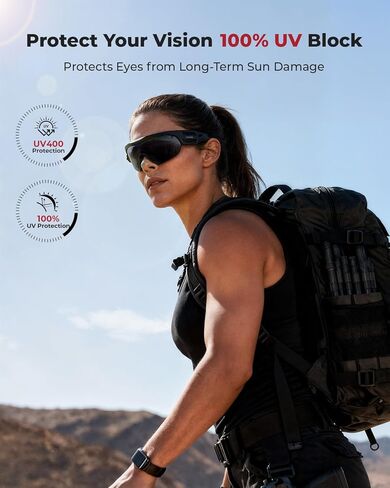 ONNAIS Shooting Glasses Black & Gunmetal Gray in Kuwait