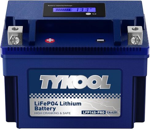 YTX20HL-BS-PRO (YTX20L-BS) 3x Cranking Amps ، 5x Life ، بطارية Lithium LifePo4 للدراجات النارية ، 12.8 فولت 12AH ، 600CCA ، بطارية PowerSports ، ل ATV ، UTV ، Jet Ski ، PWC ، Snowmobile ، Riding Lawn Marn in Kuwait