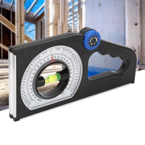 مقياس الميل الهندسي، مسطرة قياس المنحدر العالمية مع جدول مقارنة الزوايا، للإنشاءات الهندسية المدنية والديكور الداخلي in Saudi Arabia