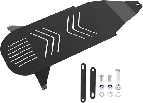 استبدال لوحة Skid Plate للمحرك لـ Honda Goldwing 1800 GL1800 2018-2023 غطاء لوحة زرقاء محرك دراجة نارية (أسود) in Kuwait