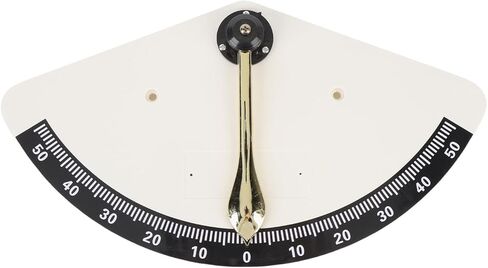 Keenso Marine Clinometer, Pendulum Type High Accuracy Bakelite Copper Angle Inclinometer Gauge with Clear Readings, for Boats Yachts and RVs in Kuwait