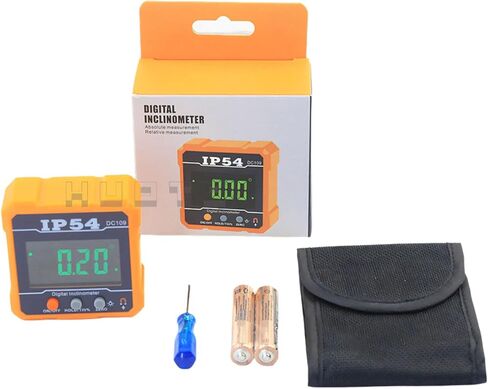 OrdinarYone Digital Incline Finder مع قياس عالي الدقة وشاشة LCD للبناء والأعمال الخشبية in Kuwait