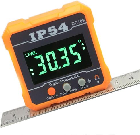 OrdinarYone Digital Incline Finder مع قياس عالي الدقة وشاشة LCD للبناء والأعمال الخشبية in Kuwait