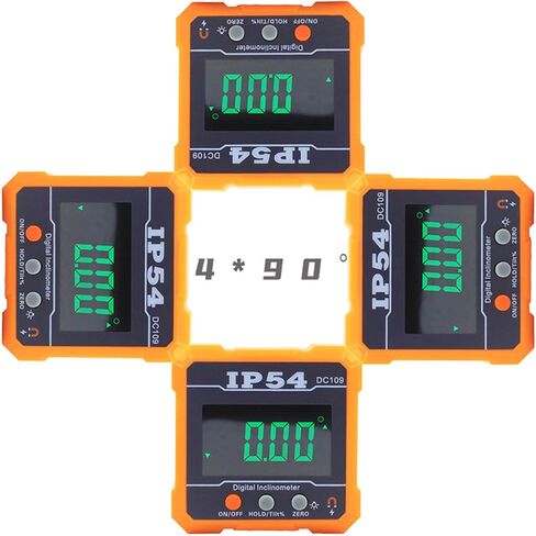 OrdinarYone Digital Incline Finder مع قياس عالي الدقة وشاشة LCD للبناء والأعمال الخشبية in Kuwait