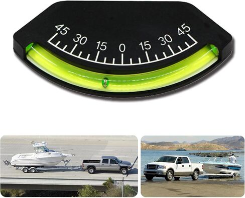 حجم زوايا الكعب البحري مقياس الميل يراقب زوايا إمالة القوارب مع شريط لاصق لسهولة التركيب مقياس إمالة الإبحار in Kuwait