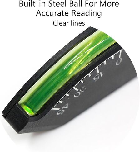 حجم زوايا الكعب البحري مقياس الميل يراقب زوايا إمالة القوارب مع شريط لاصق لسهولة التركيب مقياس إمالة الإبحار in Kuwait