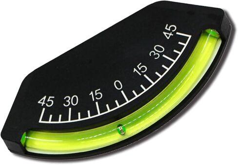 حجم زوايا الكعب البحري مقياس الميل يراقب زوايا إمالة القوارب مع شريط لاصق لسهولة التركيب مقياس إمالة الإبحار in Kuwait