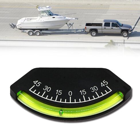 حجم زوايا الكعب البحري مقياس الميل يراقب زوايا إمالة القوارب مع شريط لاصق لسهولة التركيب مقياس إمالة الإبحار in Kuwait