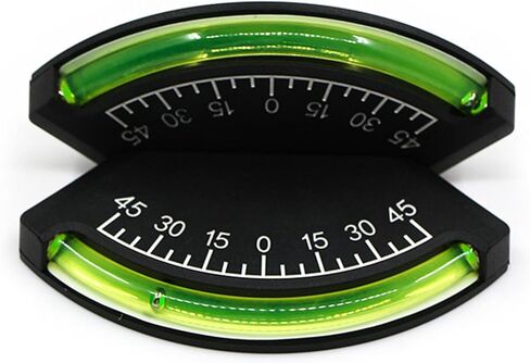 حجم زوايا الكعب البحري مقياس الميل يراقب زوايا إمالة القوارب مع شريط لاصق لسهولة التركيب مقياس إمالة الإبحار in Kuwait