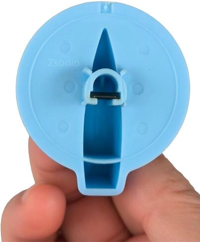 (1PCS) Blue 8181881 control knob, suitable for Whirlpool washing/drying machine, replacing AP6011745, 46197020471 in Kuwait