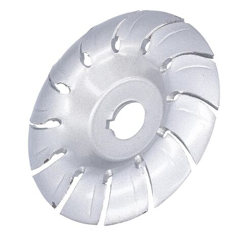 3.5in Wood Carving Disc, Manganese Steel Angle Grinder Wheel, 12 Teeth, for Wood Repair, Root Carving, Sanding in Saudi Arabia