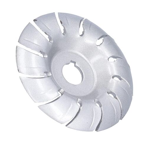3.5in Wood Carving Disc, Manganese Steel Angle Grinder Wheel, 12 Teeth, for Wood Repair, Root Carving, Sanding in Saudi Arabia