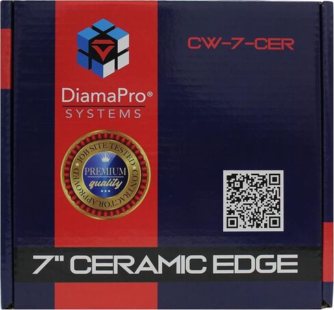 عجلة طحن الخرسانة السيراميكية ذات حافة سيراميك مقاس 7 بوصة، طحن وإعداد وإزالة الطلاء (30 حبيبة) in Kuwait