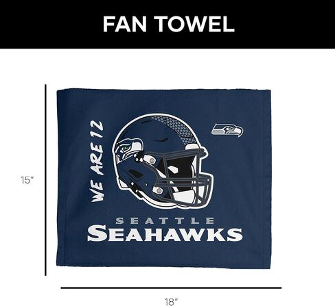 Northwest Seattle Seahawks NFL Rally - Rally Towel 18 x 15 Inches in Saudi Arabia