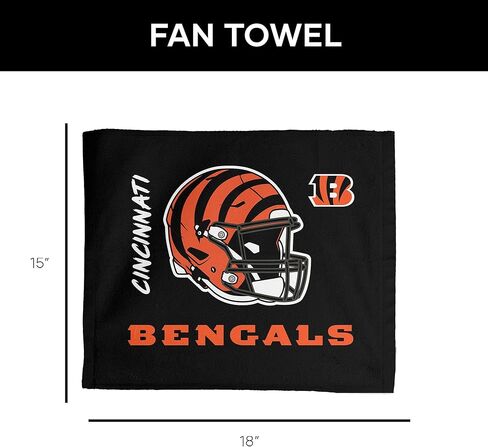 Northwest Cincinnati Bengals NFL Rally - Rally Towel 18 x 15 Inches in Saudi Arabia