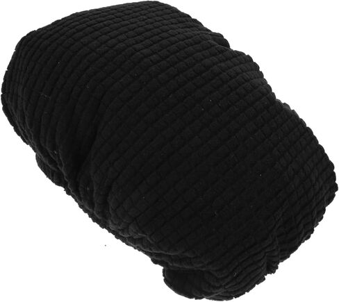 VICASKY Office Chair Headrest Cover Black Head Pillow Slipcover Practical Swivel Computer Chair Head Cushion Protector for Office Use in Saudi Arabia