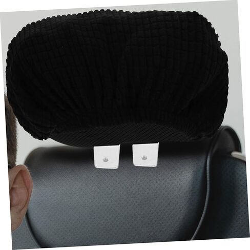 VICASKY Office Chair Headrest Cover Black Head Pillow Slipcover Practical Swivel Computer Chair Head Cushion Protector for Office Use in Saudi Arabia