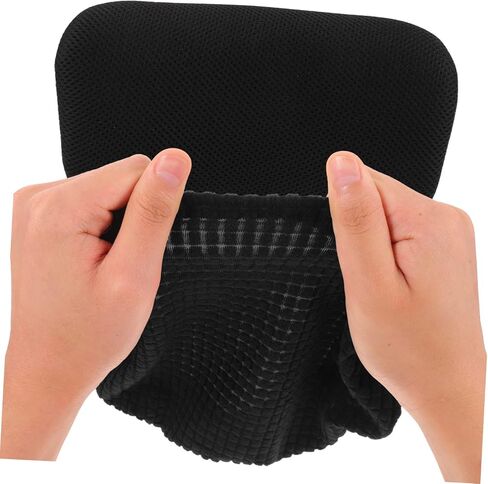 VICASKY Office Chair Headrest Cover Black Head Pillow Slipcover Practical Swivel Computer Chair Head Cushion Protector for Office Use in Saudi Arabia