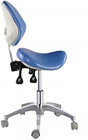 Deluex Dental Mobile Chair Saddle Doctor's Stool PU Leather Dentist Chair New in Kuwait