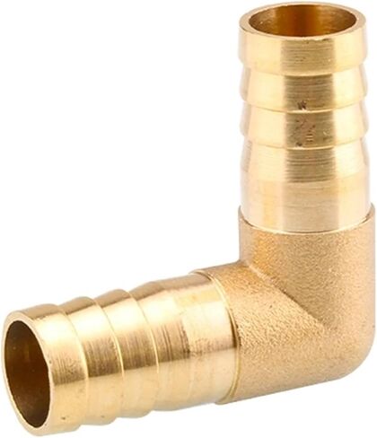 10pcs Copper Pagoda Water Tube Fittings Brass Barb Pipe Fitting 2 3 4 Way Brass Connector For 6mm 8mm 10mm 12mm 16mm 19mm(T-3-way,8mm (10pcs)) in Saudi Arabia