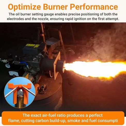 5780 Electrode Insulator Assembly Z2000 Setting Gauge and 51304 Trans Former Gasket Replacement Kit Compatible with Beckett AF/AFG/SF/SR and AFII Oil Burners in Kuwait