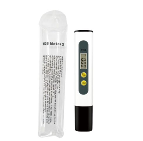 TDS Meter 2, Digital Water Quality Tester, LCD Display, with Protective Cap, Hold Function in Saudi Arabia