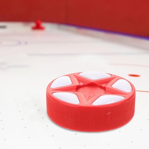 Milisten Roller Hockey Puck Red 1pcs Indoor Outdoor Soft Hockey Ball Training Game Practice Equipment for Stick Handling Skill Development in Kuwait