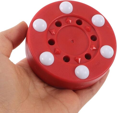BESPORTBLE 2pcs Roller Hockey Training Pucks for Street Hockey Red Mark Inline Roller Equipment for Adults Practice in Kuwait