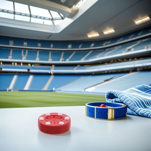 2pcs Roller Hockey Pucks with Red Mark Outdoor Training Ice Pucks for Street and Indoor Floor Hockey Practice for Men and Women in Kuwait