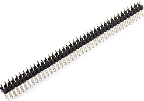 10pcs Break Away Strip Headers 2x40 80 Pin Headers Male 2.54mm Single Row Straight Needle Connector (11mm, 2x40) in Kuwait