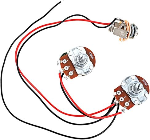 Bass Preamp Wiring Circuit Control Knob Guitar Refitting Reliable Bass Wiring Harness for Electric Guitar Parts in Saudi Arabia