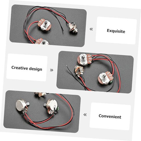 Bass Preamp Wiring Circuit Control Knob Guitar Refitting Reliable Bass Wiring Harness for Electric Guitar Parts in Saudi Arabia