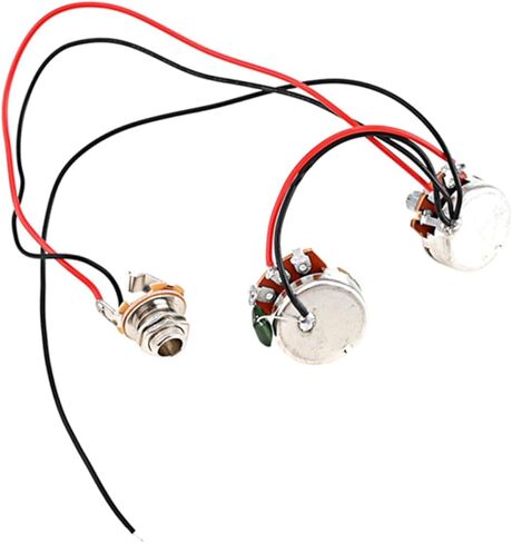 BESPORTBLE 1Set Bass Preamp Circuit Kit Durable Wiring Harness for Electric Bass Music Instrument Part Easy Install Replacement Bass Players in Saudi Arabia