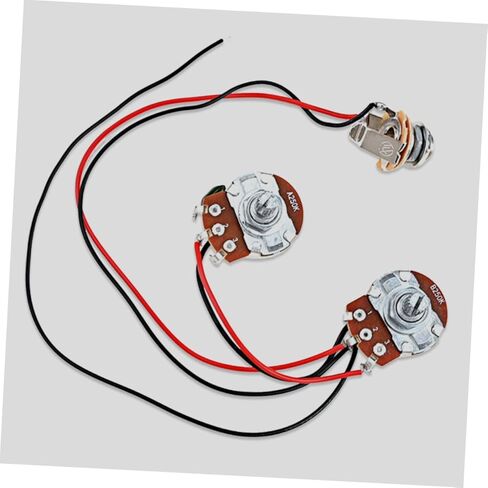 BESPORTBLE 1Set Bass Preamp Circuit Kit Durable Wiring Harness for Electric Bass Music Instrument Part Easy Install Replacement Bass Players in Saudi Arabia