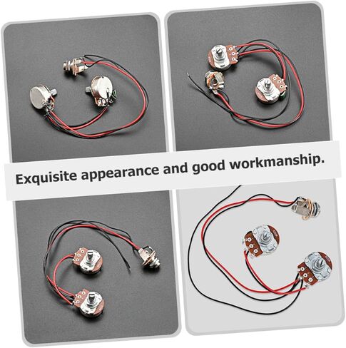 BESPORTBLE 1Set Bass Preamp Circuit Kit Durable Wiring Harness for Electric Bass Music Instrument Part Easy Install Replacement Bass Players in Saudi Arabia