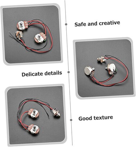 BESPORTBLE 1Set Bass Preamp Circuit Kit Durable Wiring Harness for Electric Bass Music Instrument Part Easy Install Replacement Bass Players in Saudi Arabia