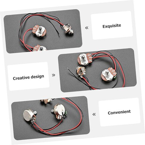 Bass GU55 Wiring Circuit for Bass Guitar Modification Replacement Circuit Frequency Control Preamplifier and Pickup Accessory in Saudi Arabia