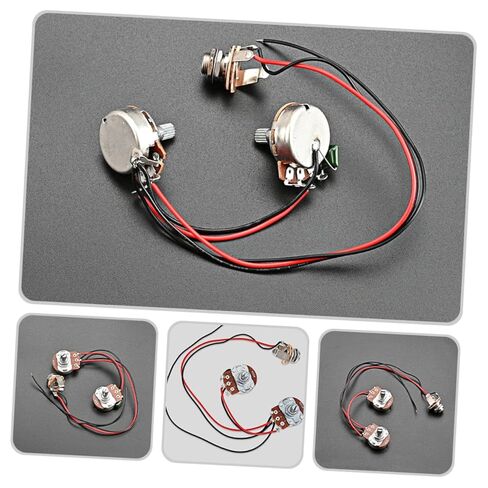 GALPADA Bass Circuit Wiring Harness GU55 Active Bass Preamp Circuit Electric Guitar Parts Compatible Models in Saudi Arabia