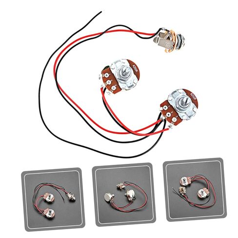 GALPADA Bass Circuit Wiring Harness GU55 Active Bass Preamp Circuit Electric Guitar Parts Compatible Models in Saudi Arabia
