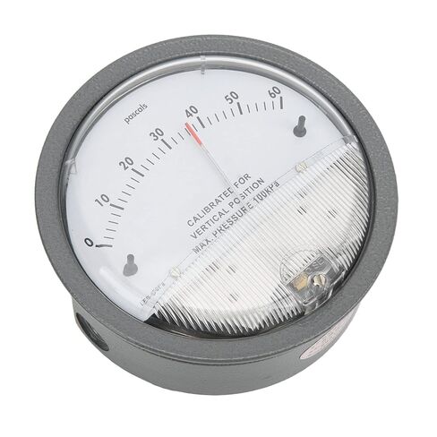 Smart Differential Pressure with Precision Machined Clear Display for Aerospace and HVAC Use Aluminum and Gray in Saudi Arabia