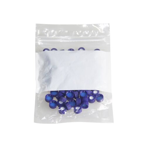 ALWSCI 9 mm Screw Top Vials with 0.3 mL Fused Inserts, Polypropylene, Pre-Slit 9-425 Screw Thread Vial Blue Caps, 9mm, Blue PTFE/White Silicone Septa in Saudi Arabia