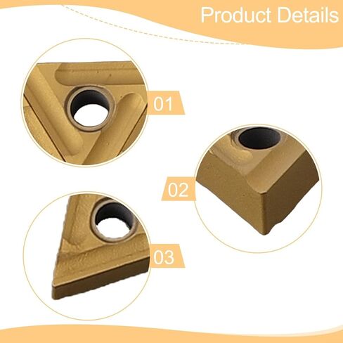 10PCS TNMG160404R-S Carbide Turning Inserts TNMG331 CNC Lathe Cutting Tools Industrial Grade Metal Machining Toolholder Blades For Metalworking Manufacturing in Saudi Arabia