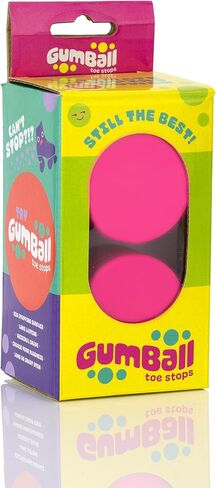 Antik Gumball Toe Stops - Rubber Roller Skate Toe Stoppers - Long (30mm) and Short (18mm) in Saudi Arabia