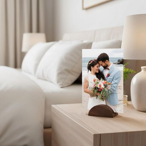 12pcs Wooden Place Card Holders,Semicircular Design Wood Table Number Holders,1.6In Wood Card Holder, Table Number Stands, Cards Stand for Retail Shop Wedding Party Events Decoration in Saudi Arabia