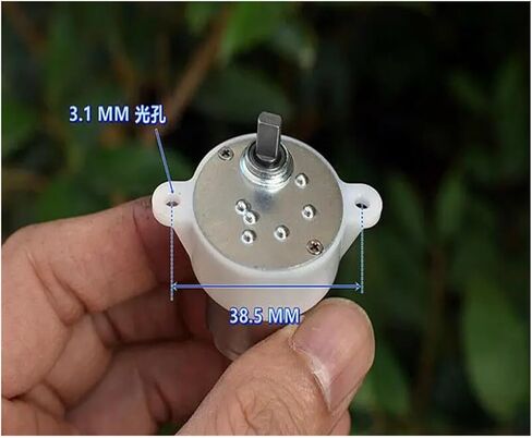 JL-S32B310 32MM Mini Silent 310 Gear Motor DC 3V 6V 9V 12V 54RPM Slow Speed ​​High Torque Metal Gearbox Motor in Kuwait